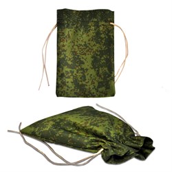 Подарочный мешок цвета хаки, средний (200х147мм) - фото 101662