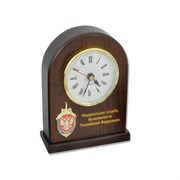 Настольные деревянные часы "ФСБ России"